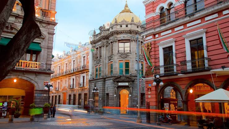 Puebla city view