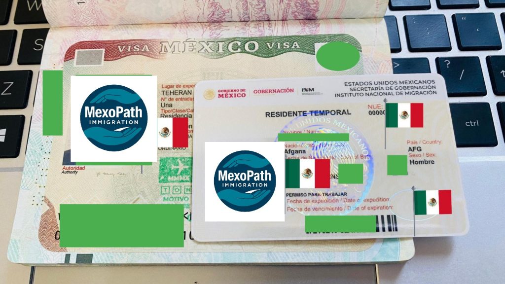Mexico visa and residency card